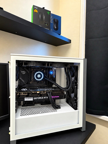 Custom white black gaming - custom,