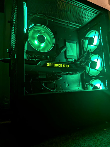 Black nvidia gaming - black, pc