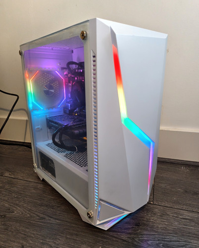 Custom white rgb gaming - custom,